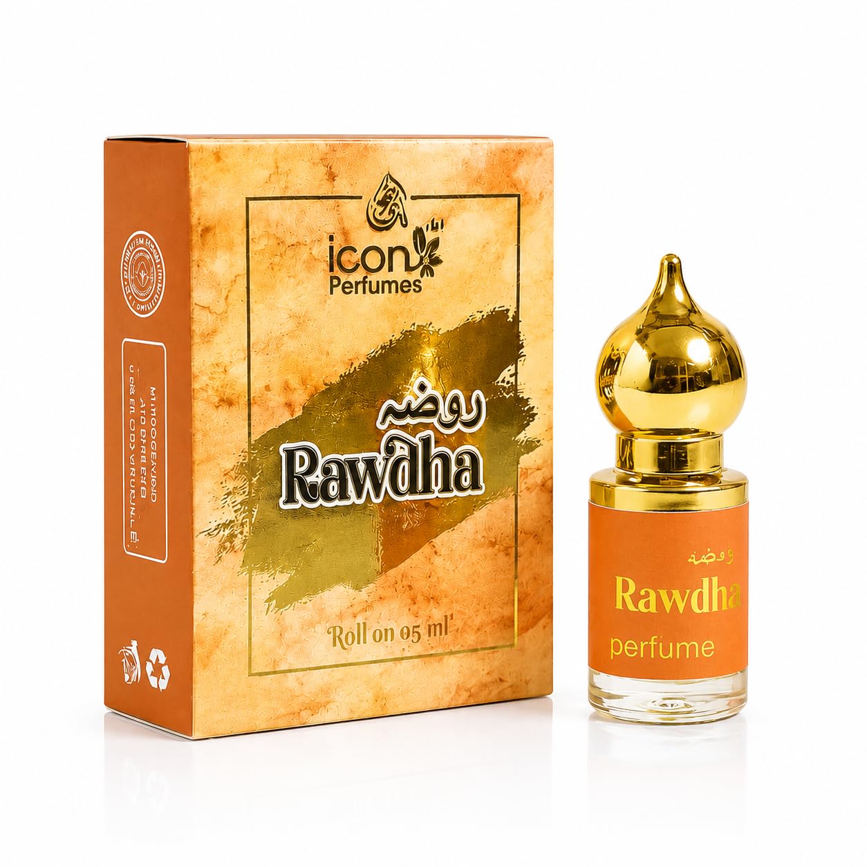 Icon Rawdah Attar 5ml Roll-On | Long Lasting Alcohol-Free Premium Attar | Unisex Perfume Oil | Pocket Travel Size Fragrance for Men & Women-image-17