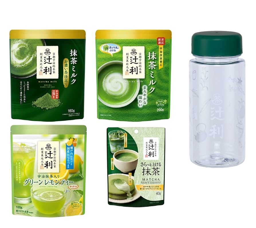 お抹茶様 リクエスト 4点 まとめ商品 Amazon.co.jp: 【Amazon.co.jp 限定】 辻利 抹茶4種アソート