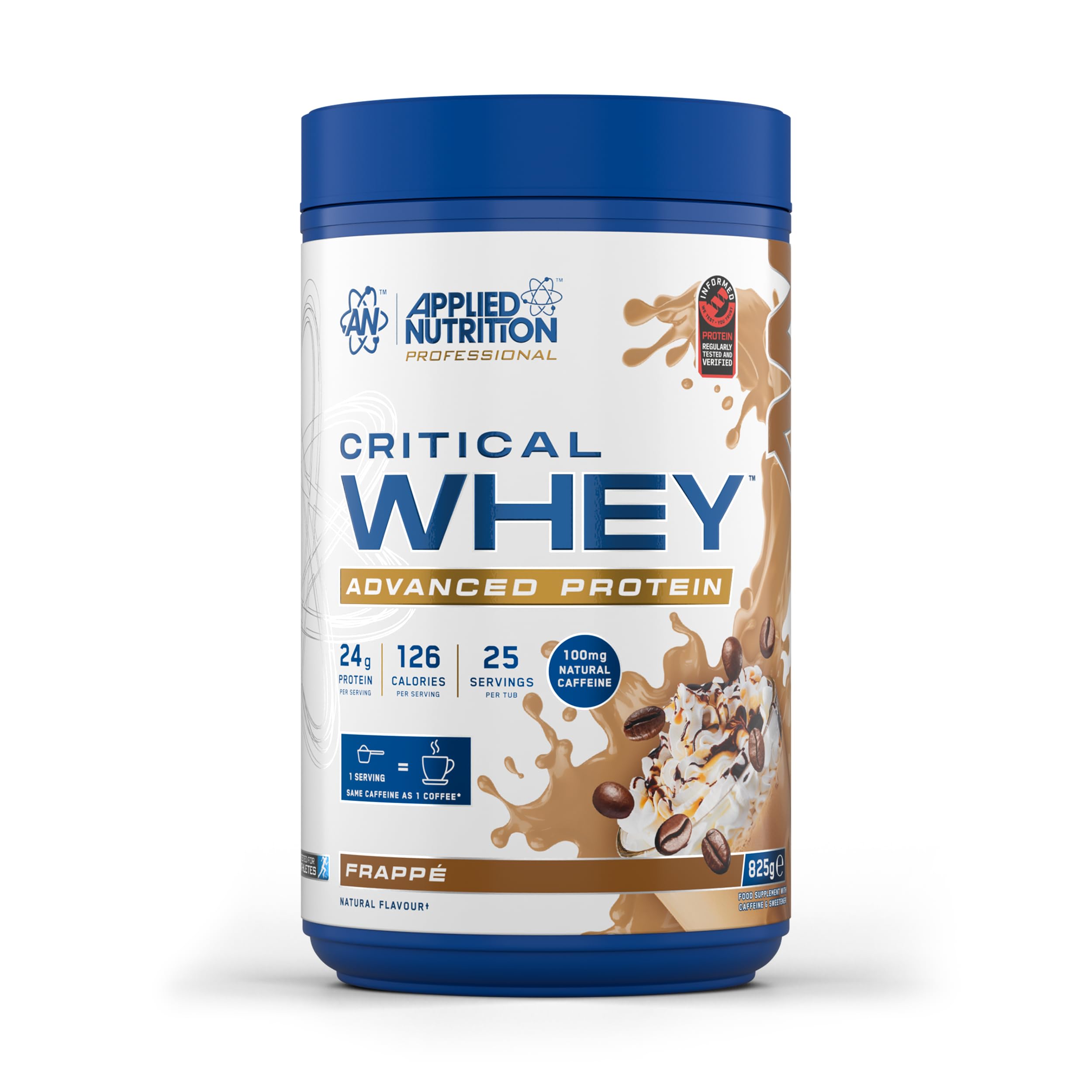 APPLIED NUTRITION CRITICAL WHEY ADVANCED PROTEIN 825G FRAPPUCCINO