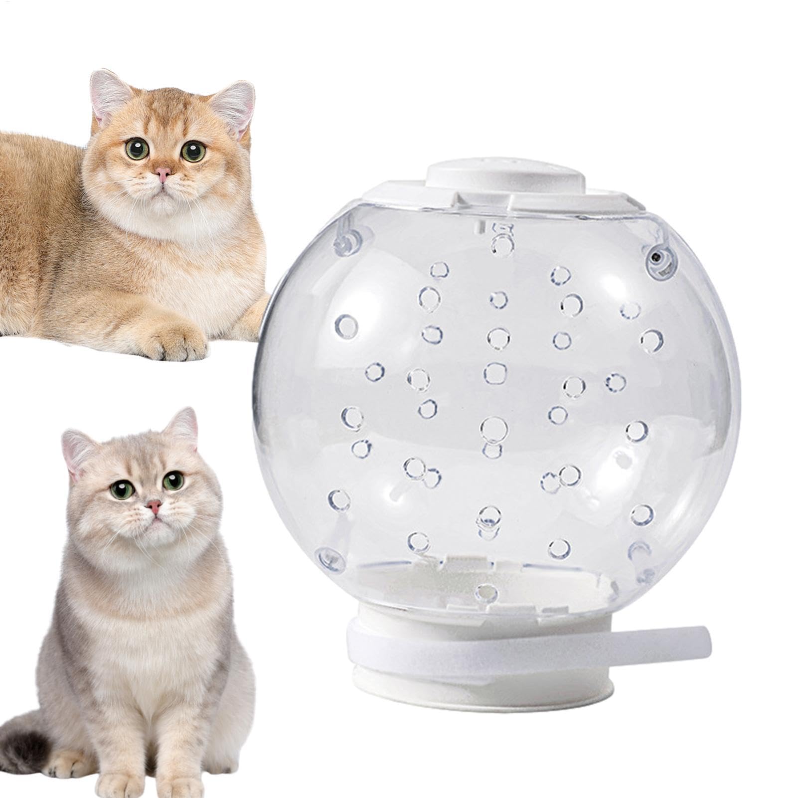Cat Space Headgear - Cat Helmet Mouth Cover, Cat Muzzle Mouth Cover | Cat Muzzle Grooming Mouth Cover, Cat Muzzle Bathing Aggressive Mouth Cover for Grooming, Bathing, Shaving Aggressive Cats
