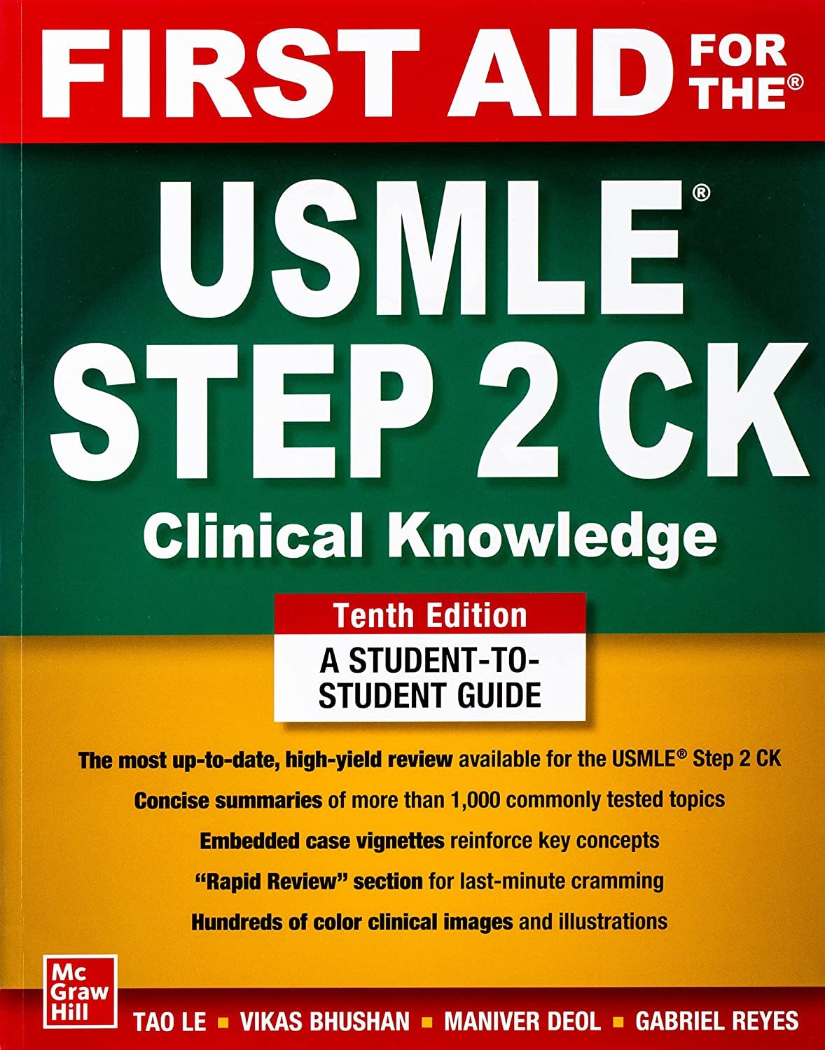 First Aid For The Usmle Step 2 Ck 10E