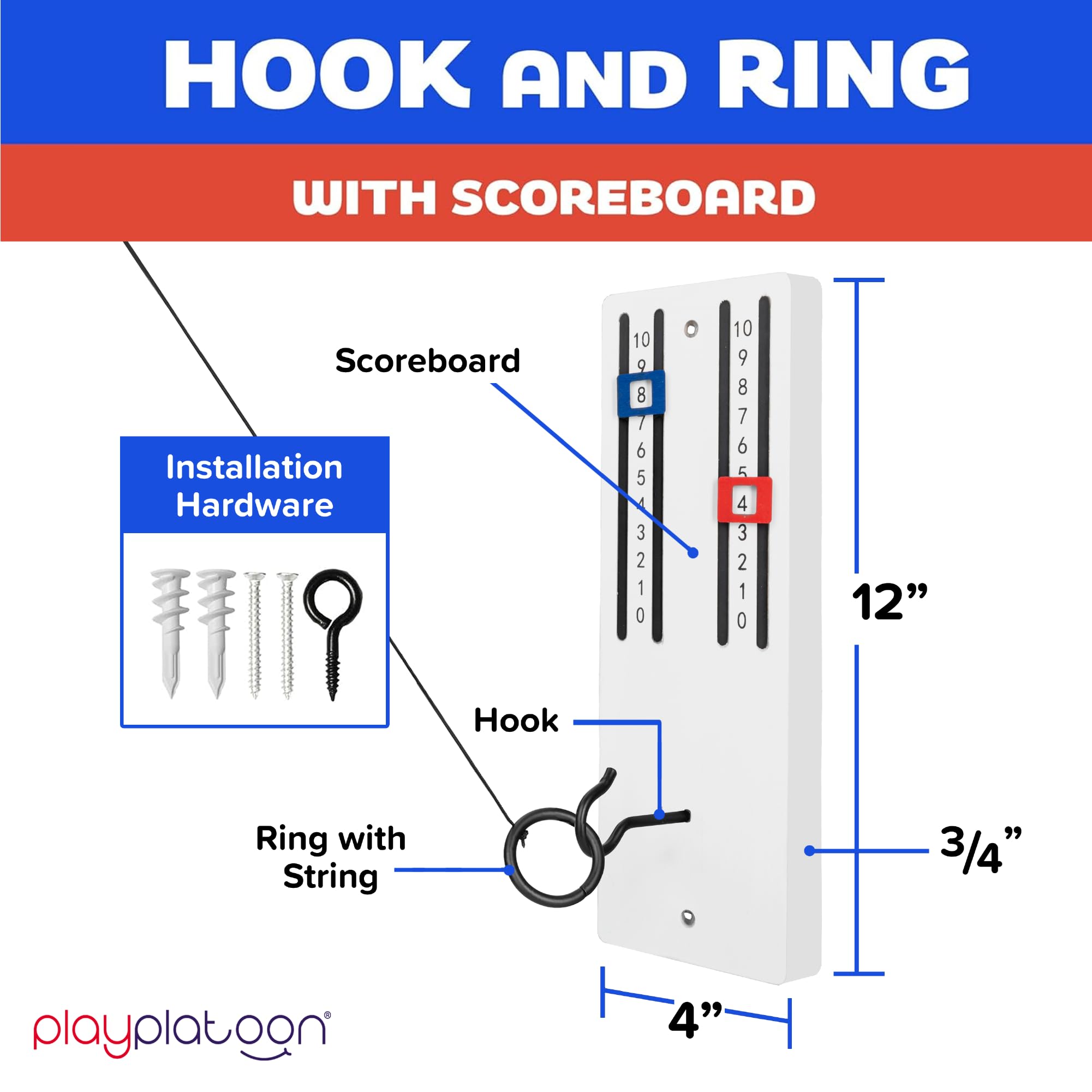 Snapklik.com : Play Platoon Hook And Ring Toss Bar Game For Adults ...