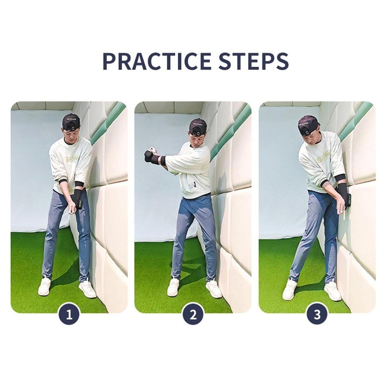 Stabilizzatore per Polso da Golf per Principianti, Materiale Morbido E Traspirante.