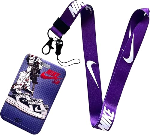 Cordones compatibles con soporte de identificación, elegante correa para el cuello para llaves, teléfonos, bolsas y más, perfecto para mujeres,