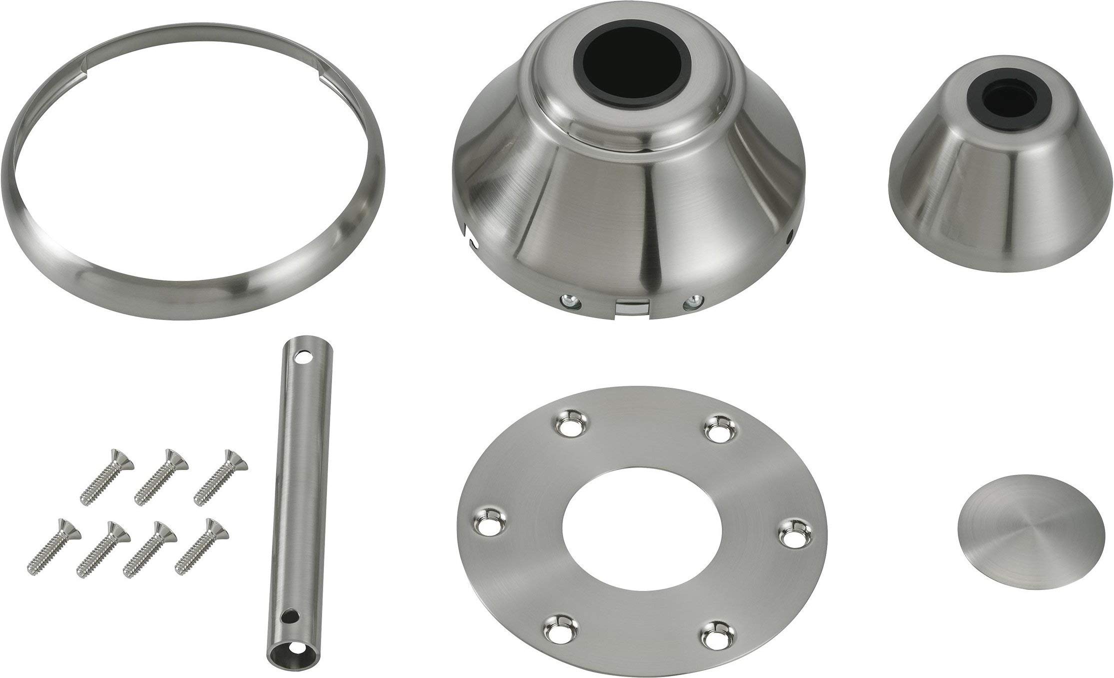 Monte Carlo DR24BP-255 24" Downrod, Brushed Pewter