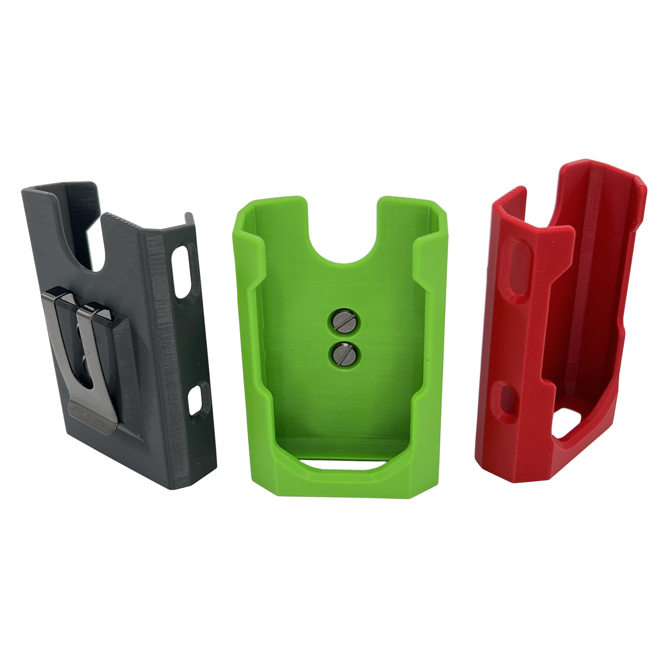 Funkmelderhalter/Holster passend für Motorola TPG2200 inkl. Displayschutzfolie – Made in Germany, speziell für Feuerwehr, Rettungsdienst, Polizei & alle Einsatzkräfte (Blau)
