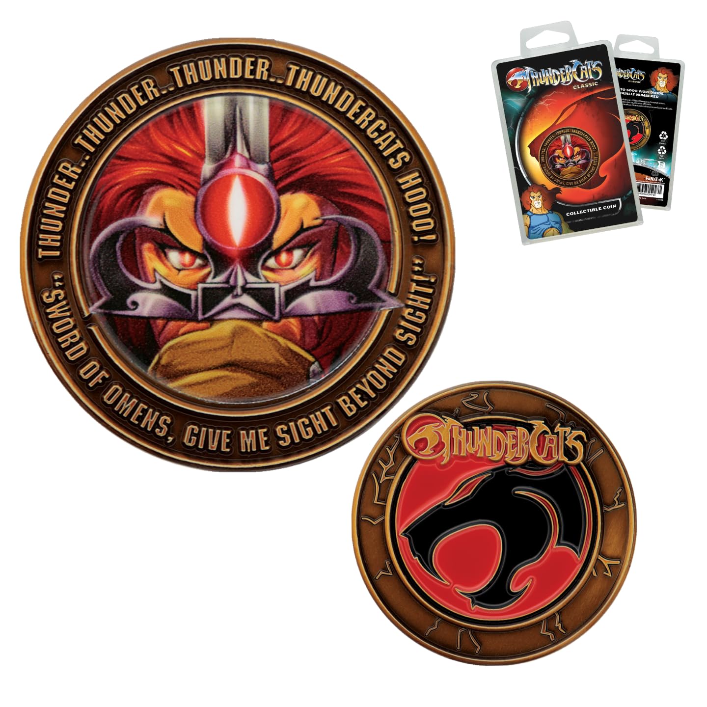 ThunderCats 40th Anniversary Lion-O Coin
