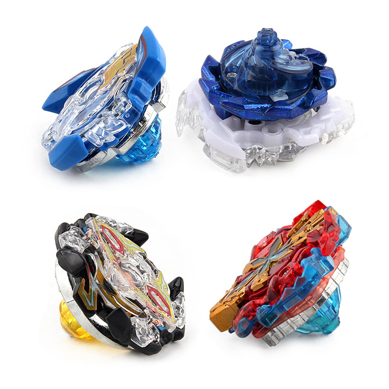 Gyro-Spielzeug-Set, Hervorragende Balance, Starker Widerstand, Perfektes Kampf-Top für, Kunststoffmaterial (Blau)