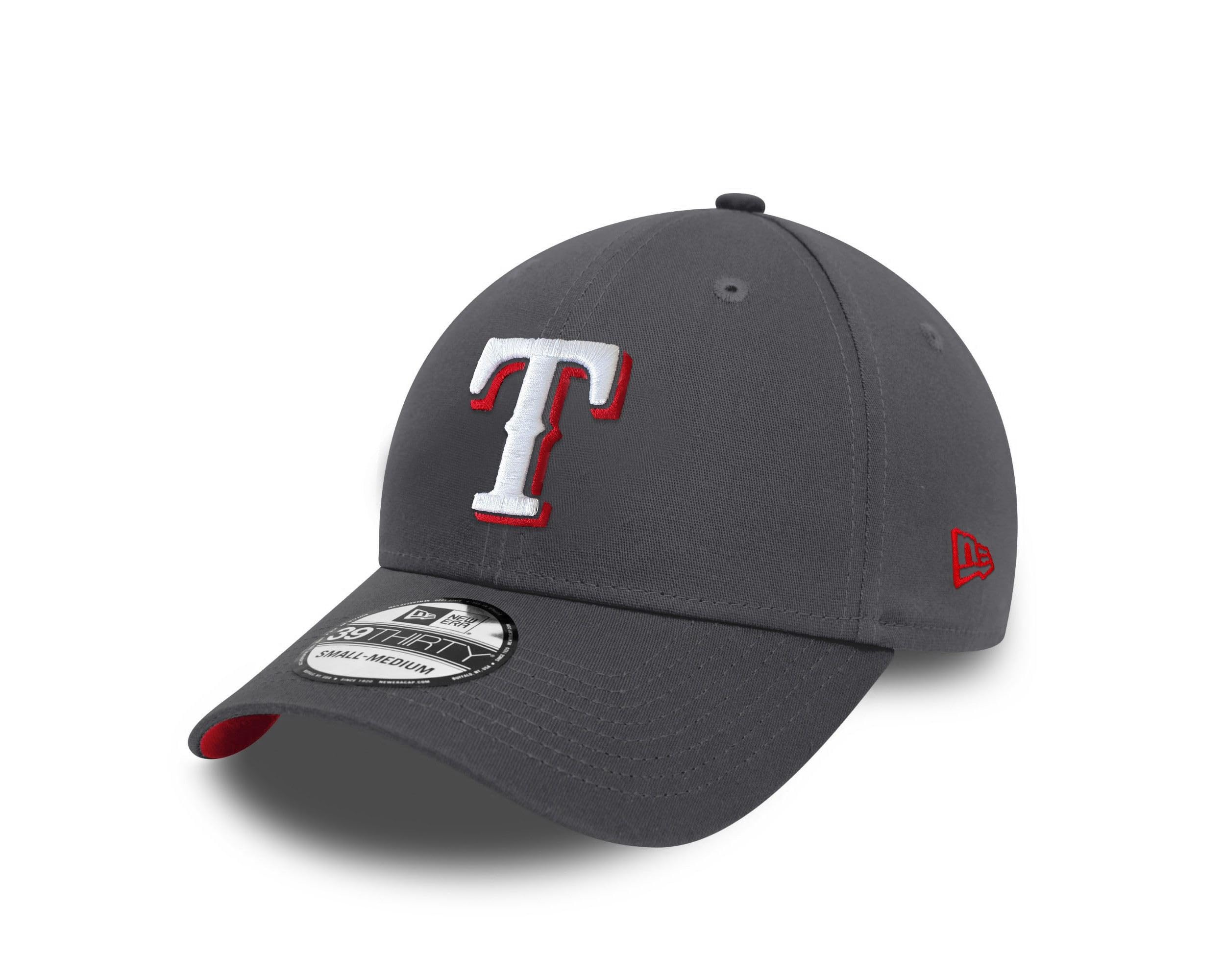 New Era Texas Rangers MLB Graphene Grey 39Thirty Stretch Cap