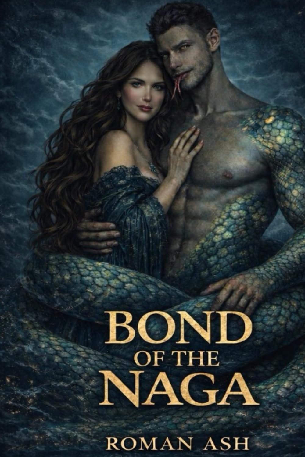 Bond of the Naga: A dark monster romance (Monsterbound Mates)