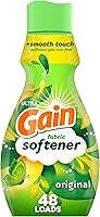 Vista 11 de Gain Suavizante Líquido para Ropa, Aroma Original, 140 FL OZ LÍQ., 190 Cargas, Tacto Suave - suavidad que puedes sentir