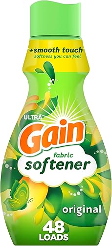 Gain Suavizante de tela, original, 35 fl oz (paquete de 4)
