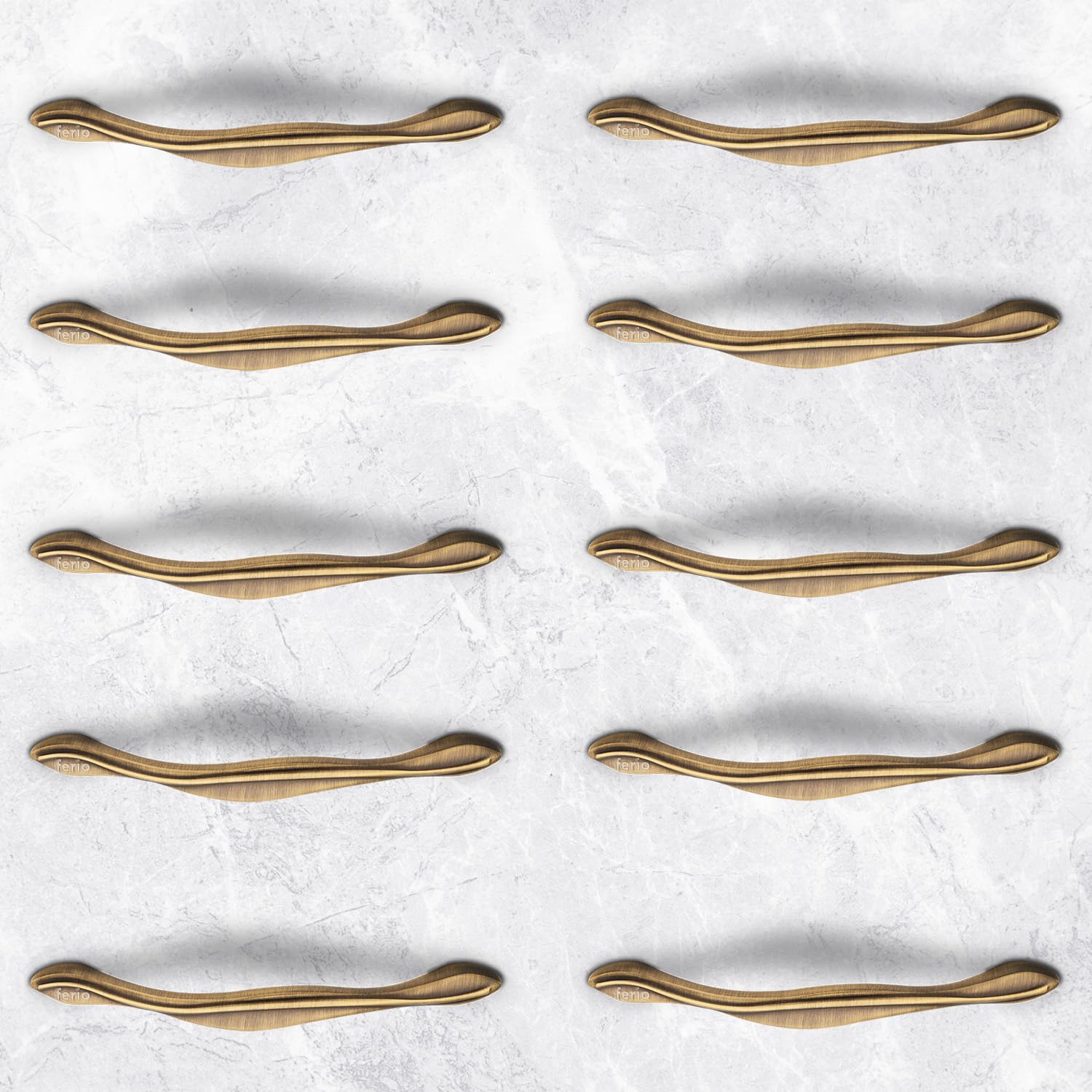 FERIO Kitchen Drawer Handle Antique Brass Bar Style/Pull Handle, Antique Brass Kitchen Cabinet Handles, Furniture Handle, Door and Drawer Handles (4" Inch, Pack of 10) (B09DBCFNKS) Amazon Price History, Amazon Price Tracker
