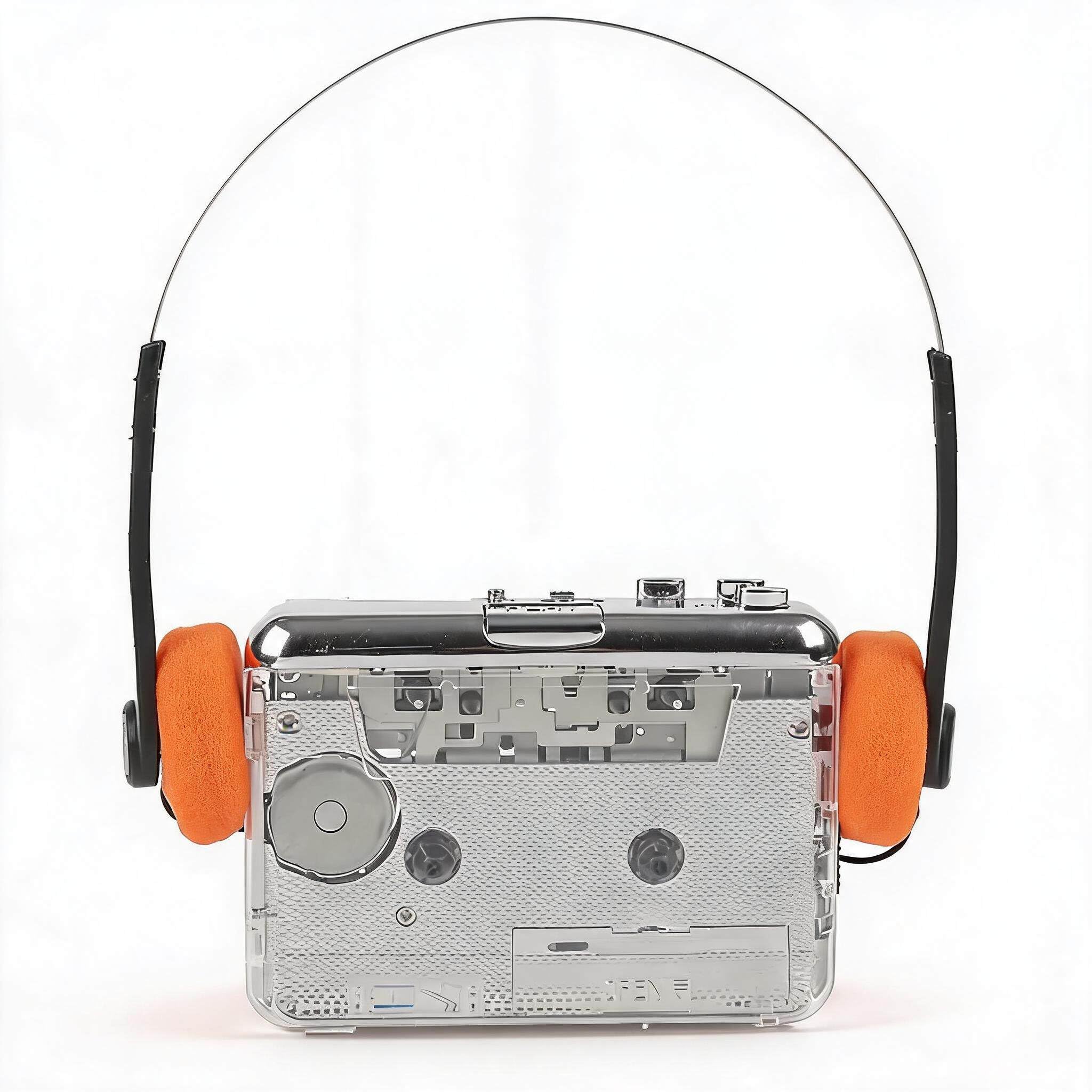 Bewinner Portable Cassette Player with MP3 Converter - Sedey Sound, Auto Rewind &amp; USB Recording, Convert Tape to Vintage Digital Cassette Player with Retro Headphones