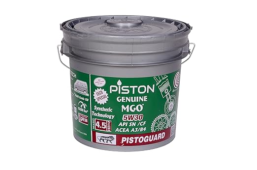 Piston 5W-30 API SN/CF, ACEA A3/B4 Synthetic Technology Eeco Special Engine Oil (4.5 L)