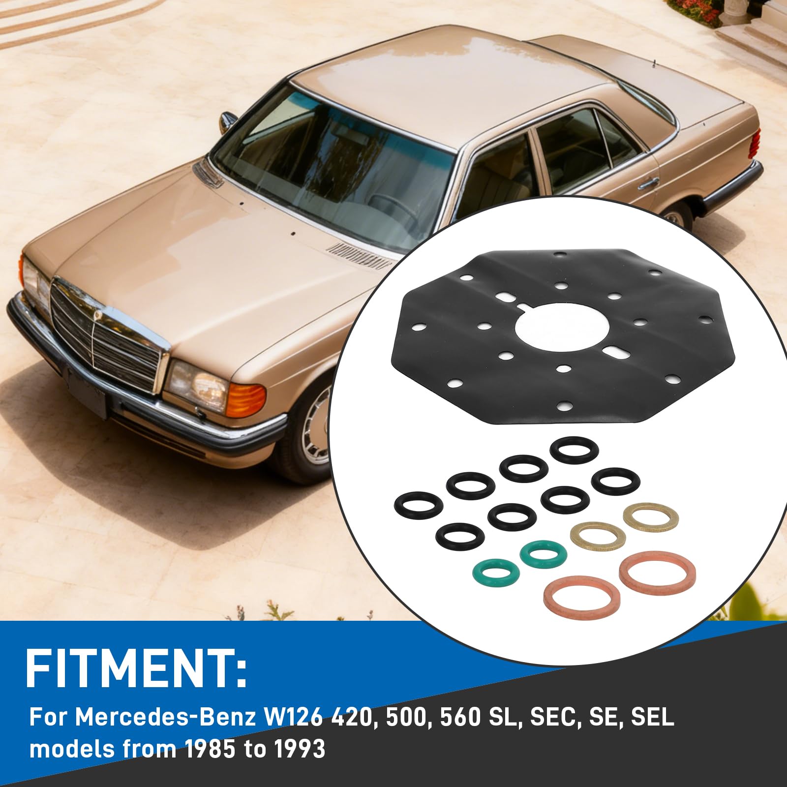 Amazon.com: Motoparty Fuel Distributor Rebuild Kit for Mercedes