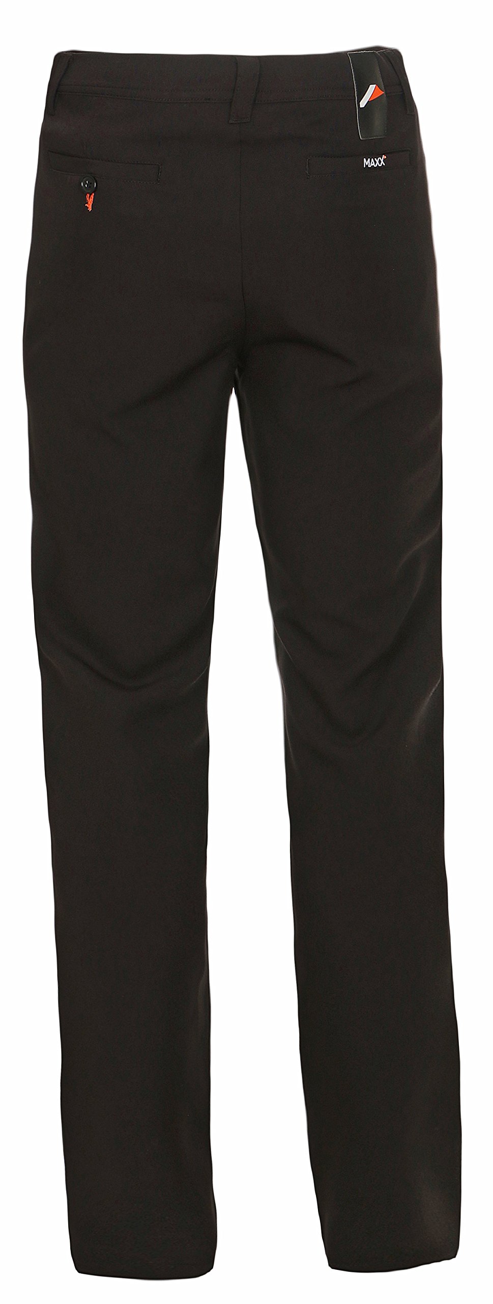 MAXX - Pantaloni da golf da ragazzo con cintura regolabile, Blu marino, 164