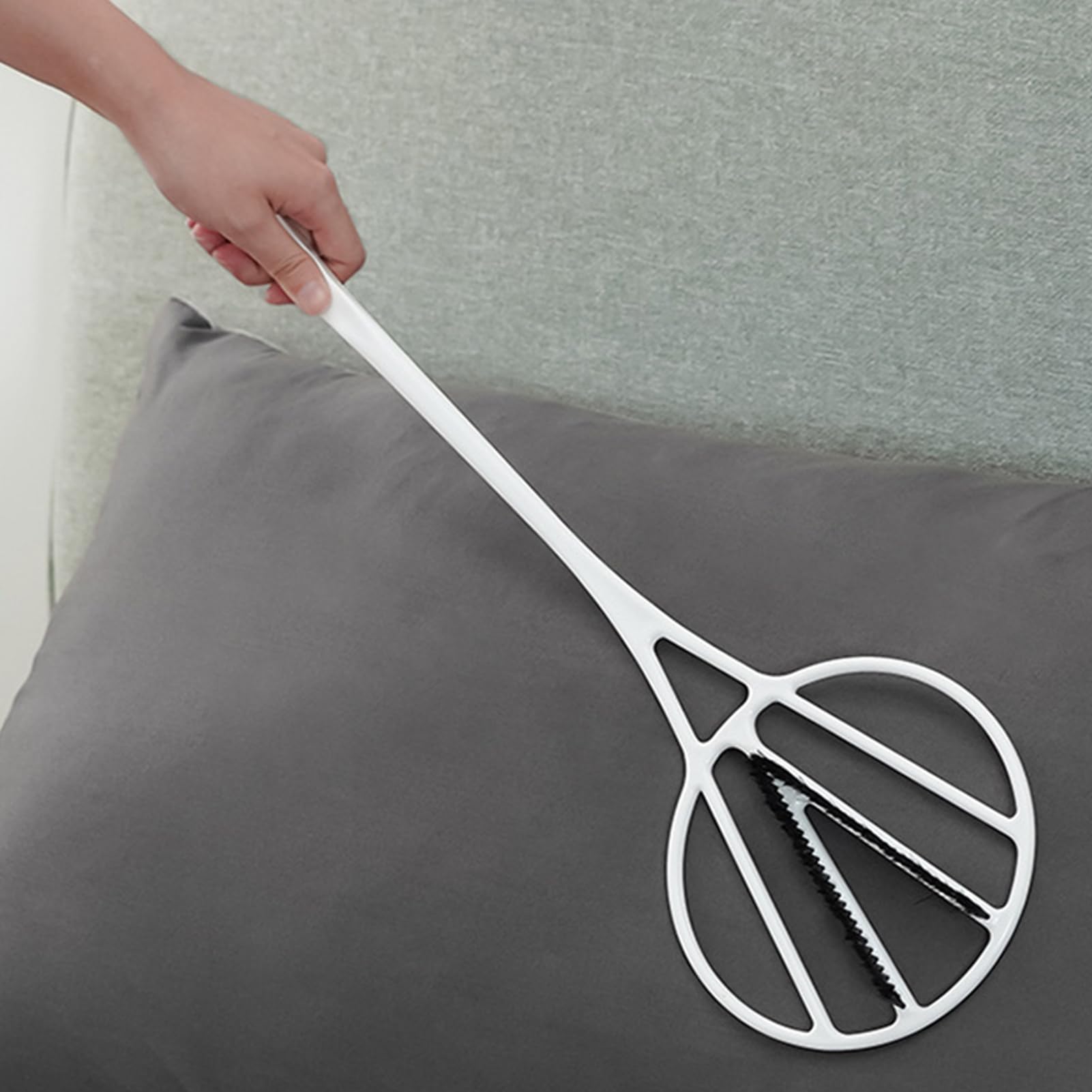 Genérico Paleta De Tapete - Sacudidor Manual con Mango Largo para Alfombra Y Edredón | Herramienta Plástica De Limpieza, Removedor De Polvo para Muebles