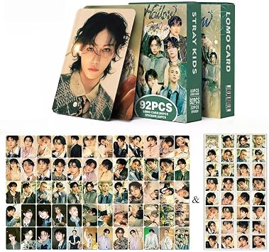 Stray Kids Photocards, 60pcs Stray Kids Lomo Cards, 32pcs SKZ Stickers, SKZ Photocards, Must-Have for Fans