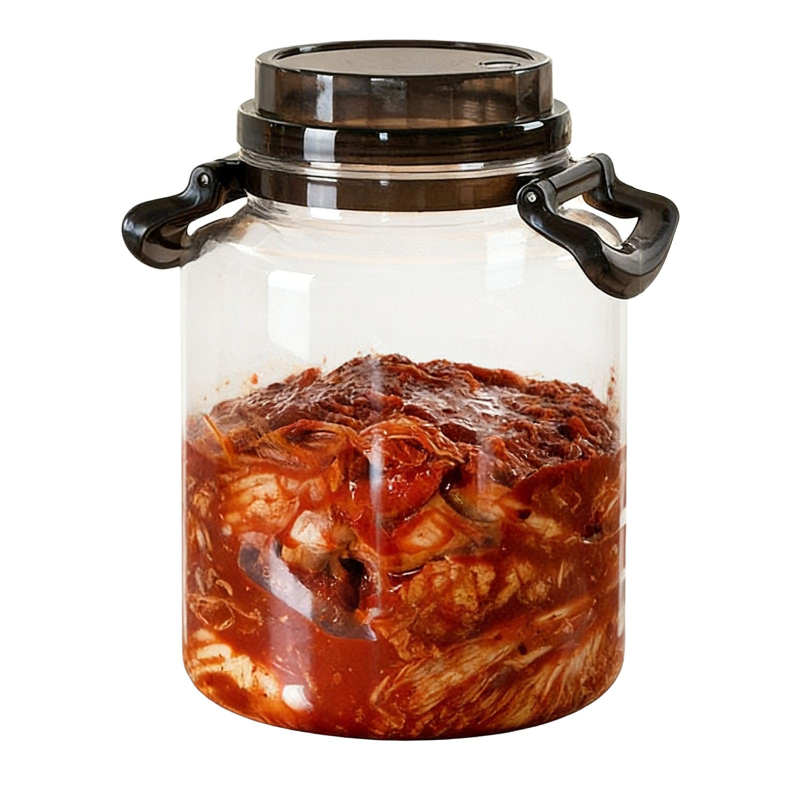 ZBIianxer Sealing Jars for Home Use Pickled Vegetables Container with Leakproof Lid and Ergonomic Carry Handle Food Grade Storage Container