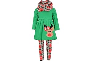 Exceptional Girls' Three-Piece Holiday Ensemble
