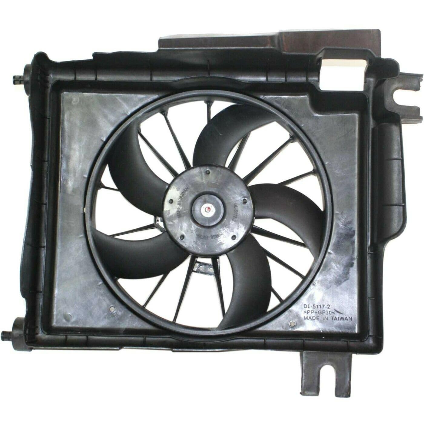 Wajir Engine Radiator and Consender Cooling Fan A/C Assembly Truck for Dodge for Ram 1500 4.7L 02-08 & 5.7L 03-08 & 5.9L 02-03 for Ram 2500 5.7L 03-07 for Ram 3500 5.7L 04-07 68004163AA WJR0118
