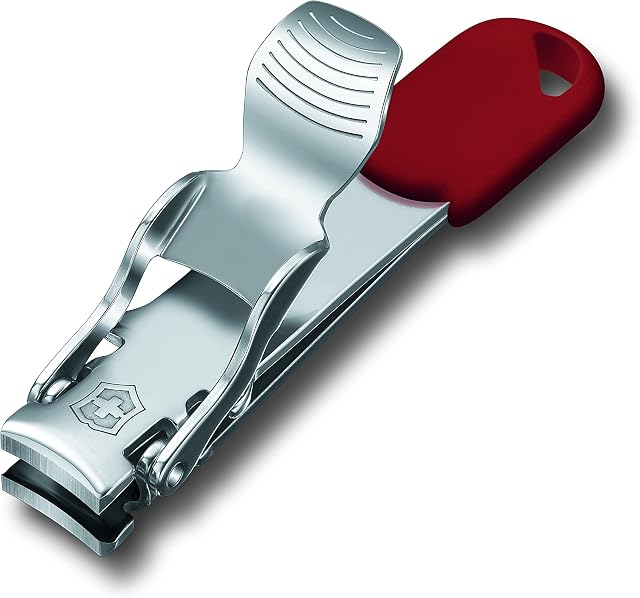 Victorinox Nagelknipser (2 Funktionen, Nagelknipser, Befestigungsöse) rot, Blister