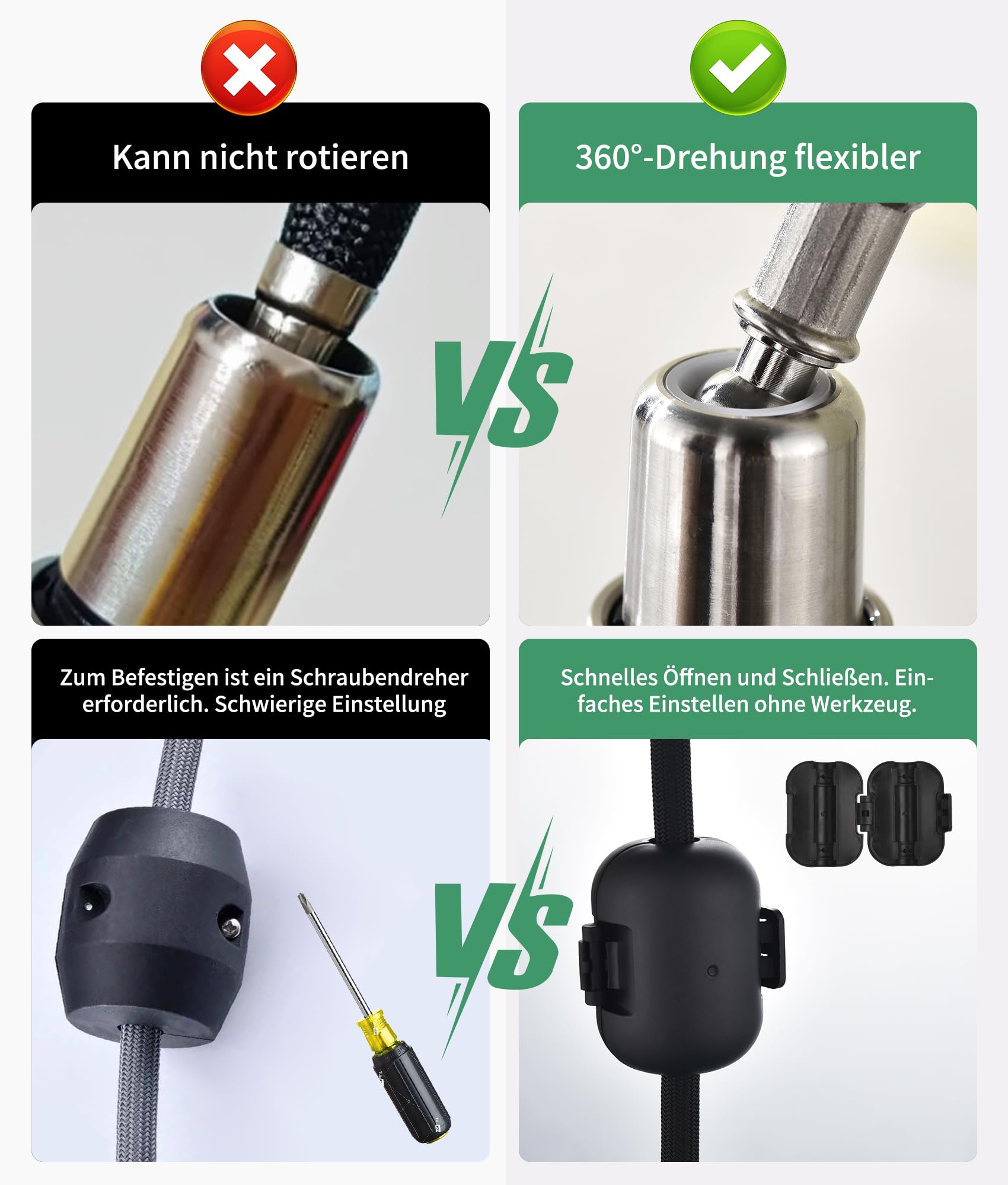 Wasserhahn Küche Ausziehbar,Hochdruck Küchenarmatur mit Herausziehbarer Brause Mischbatterie Küche mit 3 Funktionen 360°Drehbar,Kitchen Faucet Zwei Sprühfunktionen(Schwarz)