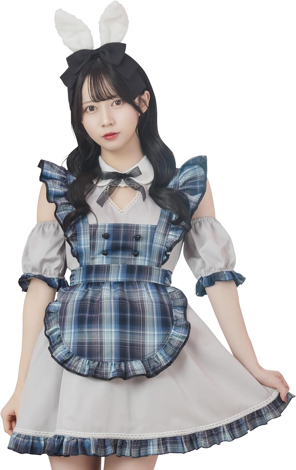 クリアストーン(Clearstone) リリカルパレット コスプレ ハロウィン メルトラパンメイド レディース グレー クリアストーン(Clearstone) リリカルパレット コスプレ ハロウィン メルトラパンメイド レディース グレー