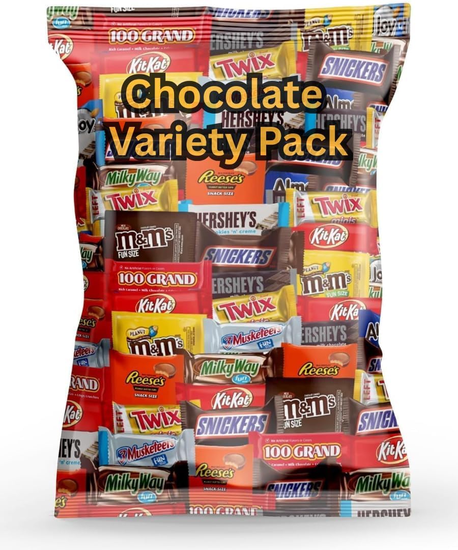 Pisoka Assorted Chocolate Candy Bag