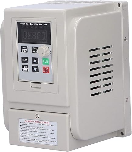Inversor de frecuencia variable 2.2KW VFD monofásico 110V a trifásico 220V motor de husillo Control de velocidad Convertidor de frecuencia VFD
