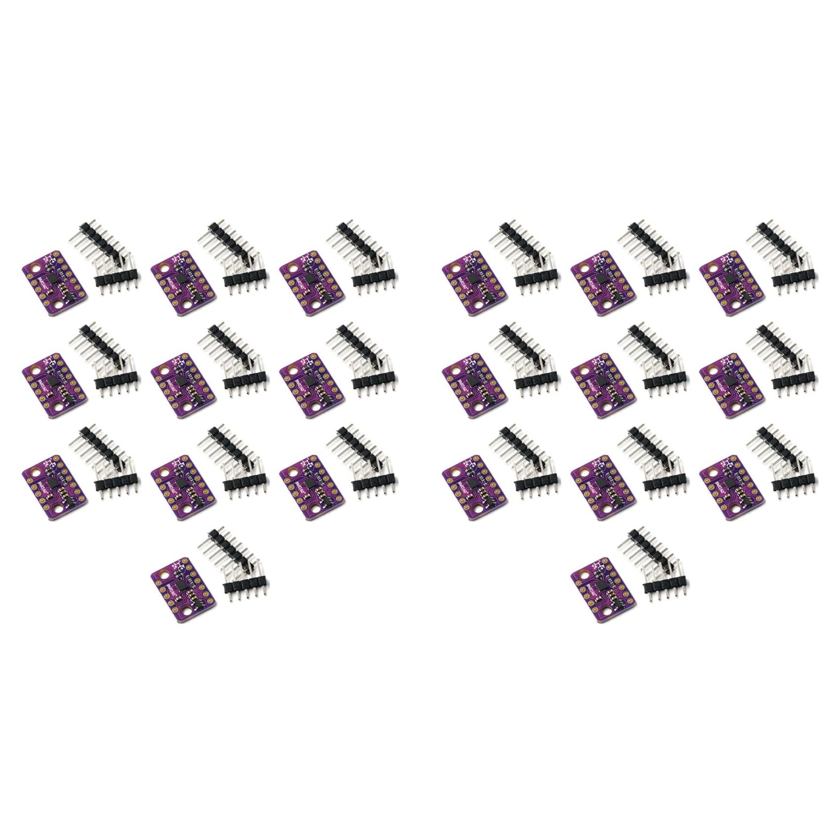 Jnchdghwa As Shown 20Set Bmi160 -Bmi160 6- Rate Gyro Gravitation Accelerometer Sensor Module Iic Spi Communication Protocol 3-5V