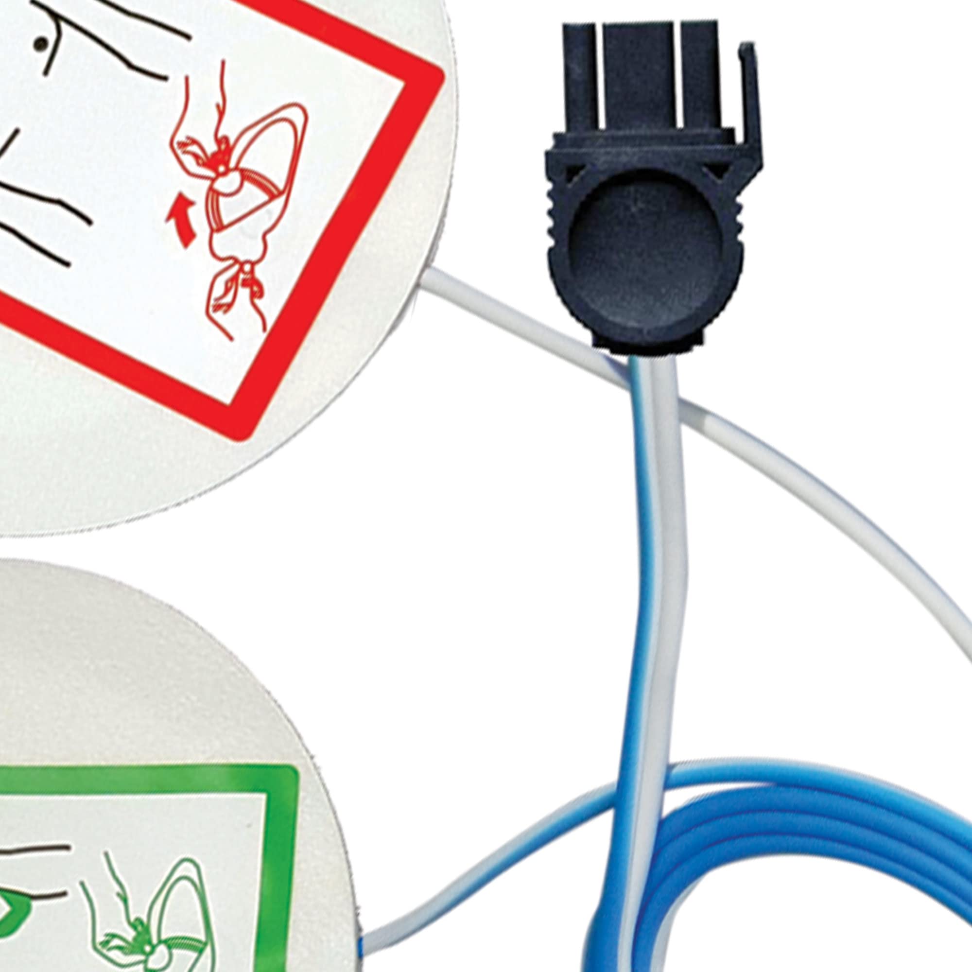 Gima 33587 Placche Compatibili per Defibrillatori, Medtronic, Osatu, Bexen