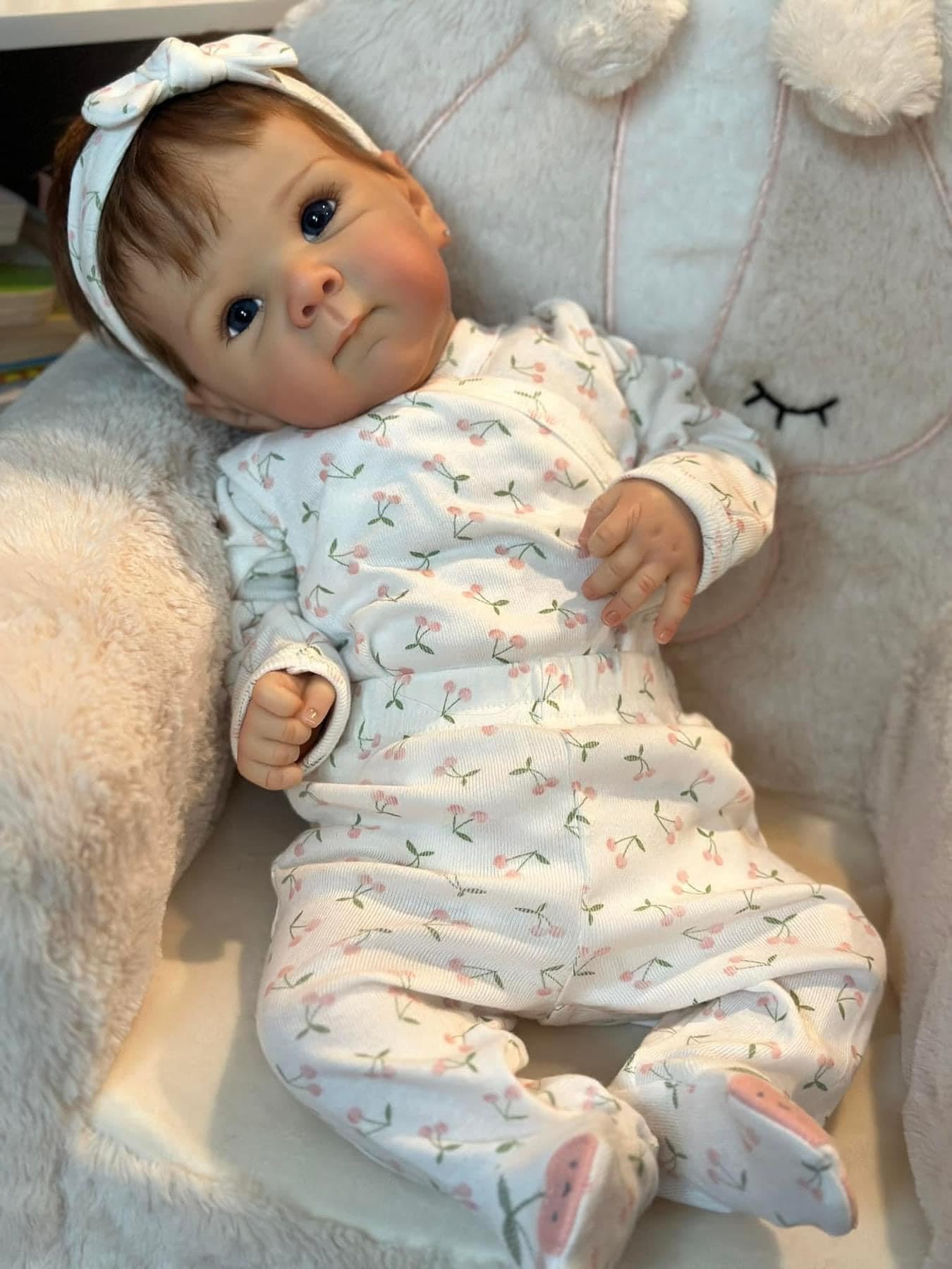 Anano Reborn Baby Dolls Silicone Full Body-18 In Puerto Rico - View #3