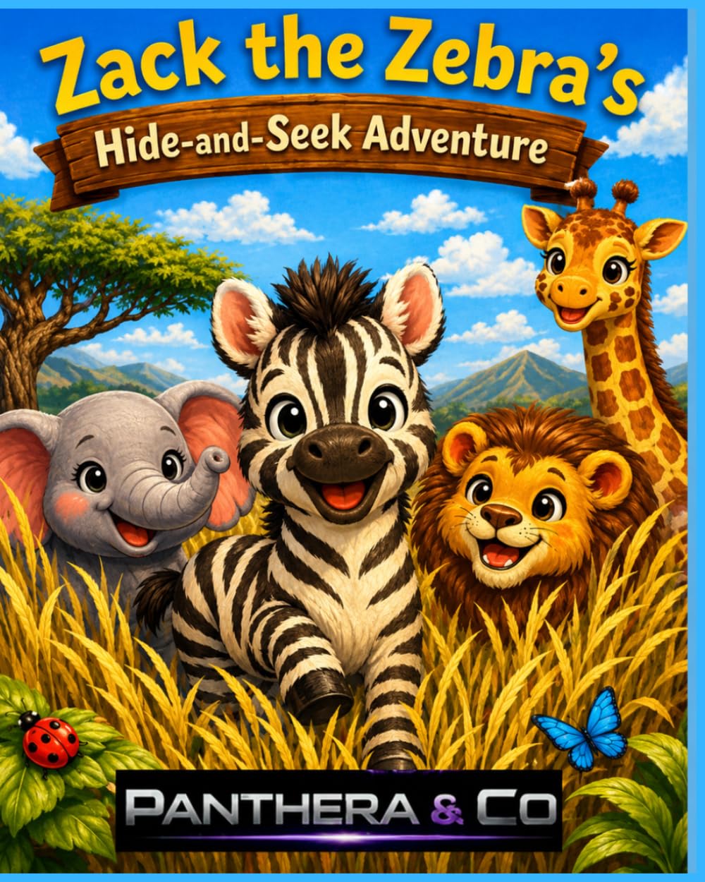 Zack the Zebra's Hide and Seek Adventure: A Fun Savannah Adventure About Friendship and Play