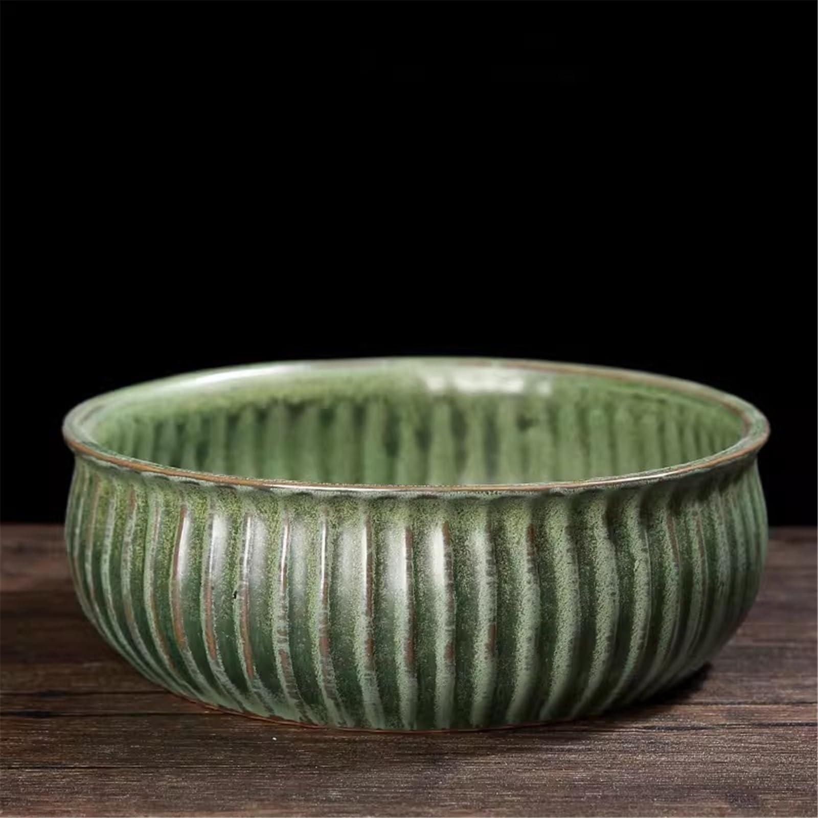 Sottovasi per Fiori Piattino for Disposizione dei Fiori con Vassoio in Ceramica in Stile Cinese Vaso
