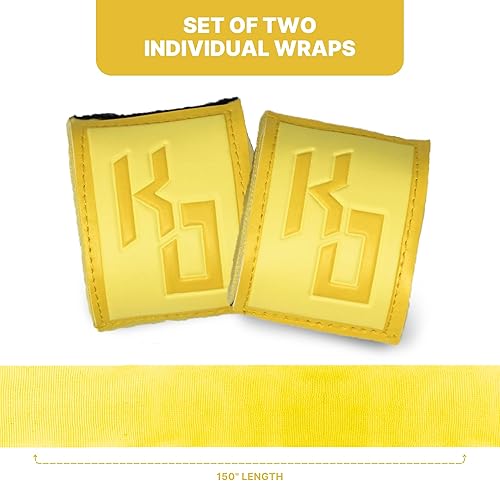 Miniatura 10 de KOSTUDIO KO 01 - Guantes de boxeo para mujer, vendas de mano con lazo para el pulgar, 150 pulgadas