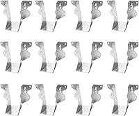 Vista 9 de Perchas de vigas de 2 x 4 para madera de calibre 20, galvanizado, soporte de vigueta para montaje en la cara, soporte para piso de terraza, marco