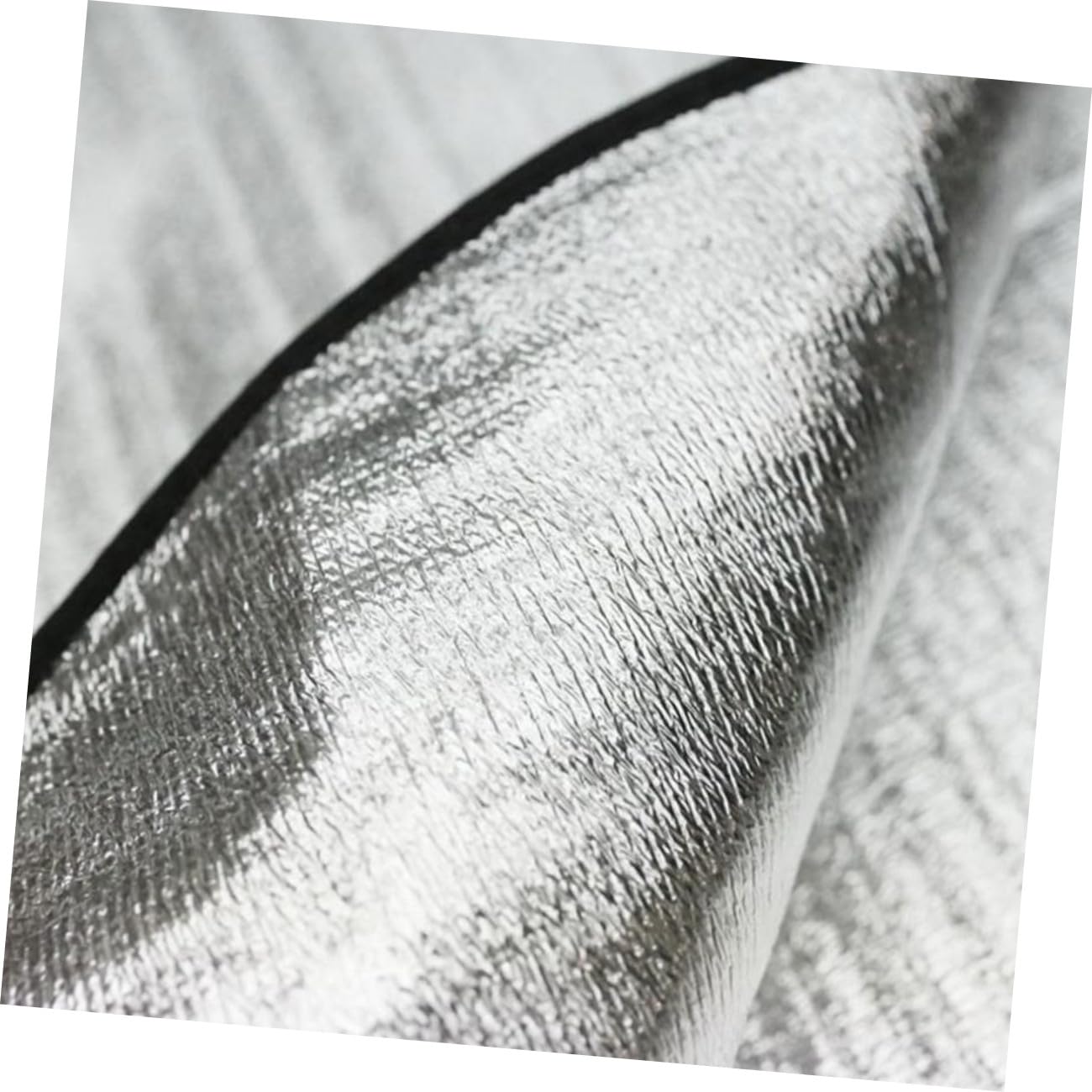 Esterilla de Camping de Aluminio y EVA Plegable, Plata, 1