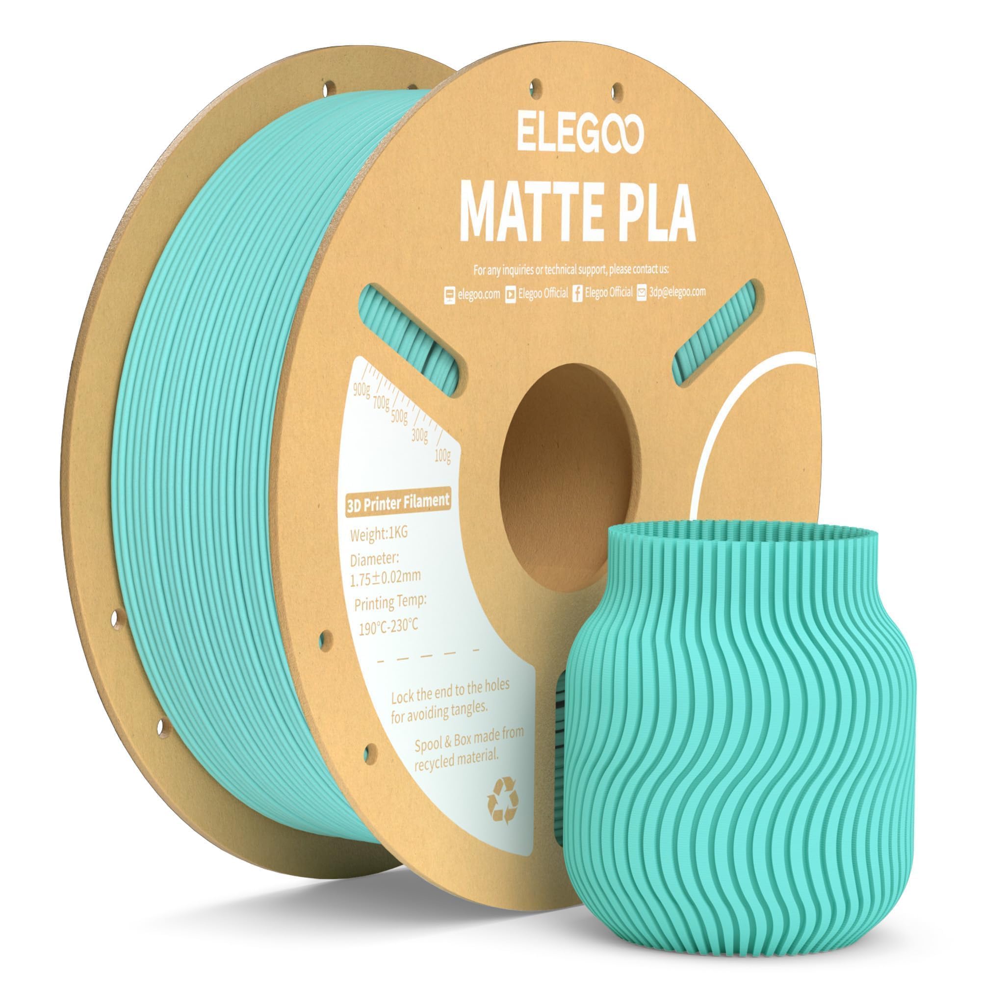See full amazon price history chart for PLA Matte 3D Filament Teal Green PLA Matte 3D Filament Teal Green (B0CFV4P47V) Amazon Price History, Amazon Price Tracker
