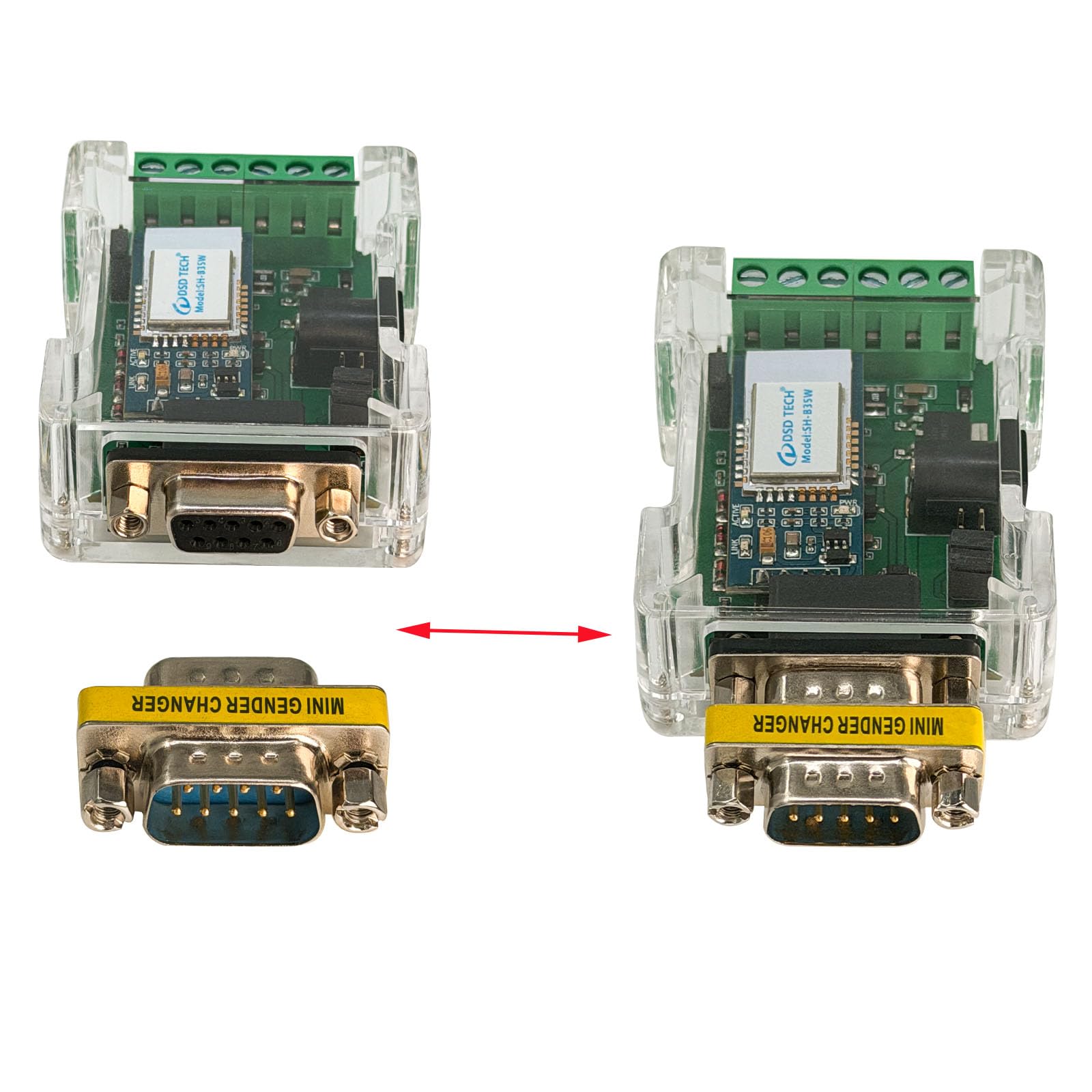 DSD TECH SH-B35W Adaptateur WiFi vers RS485 RS232 DTU