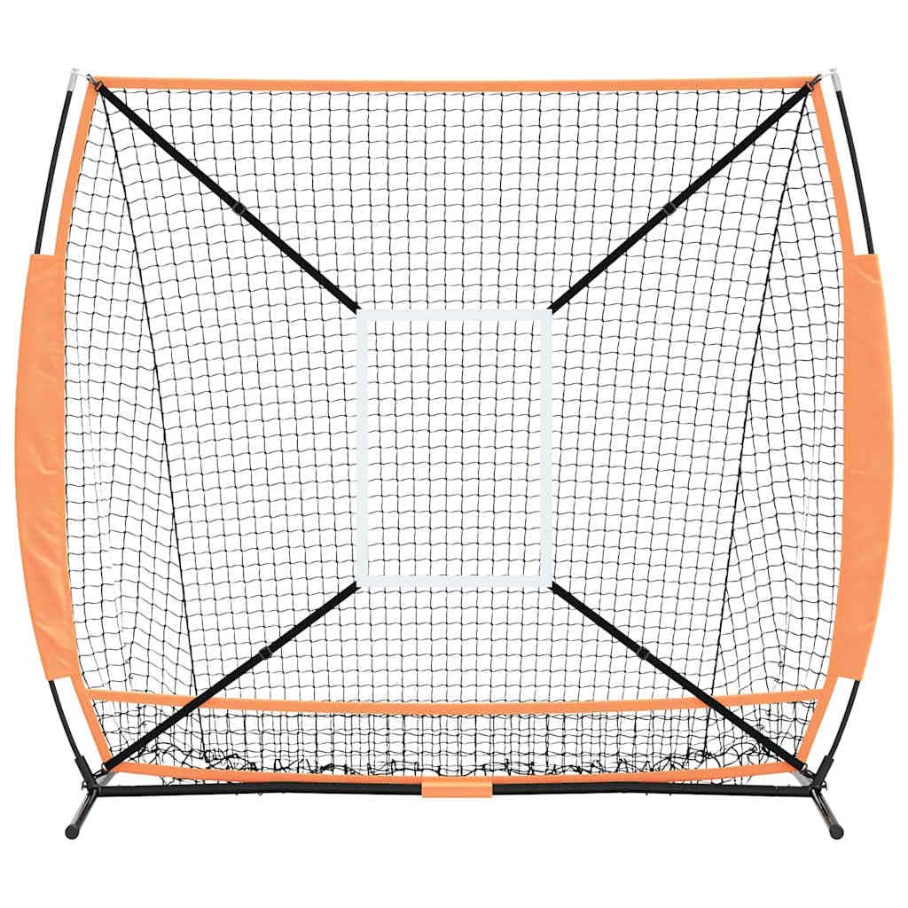 Baseball-Trainingsnetz, 180 x 89,5 x 152,5 cm, Schutzschirm für Baseball, Hinterhof, Strand, Garten
