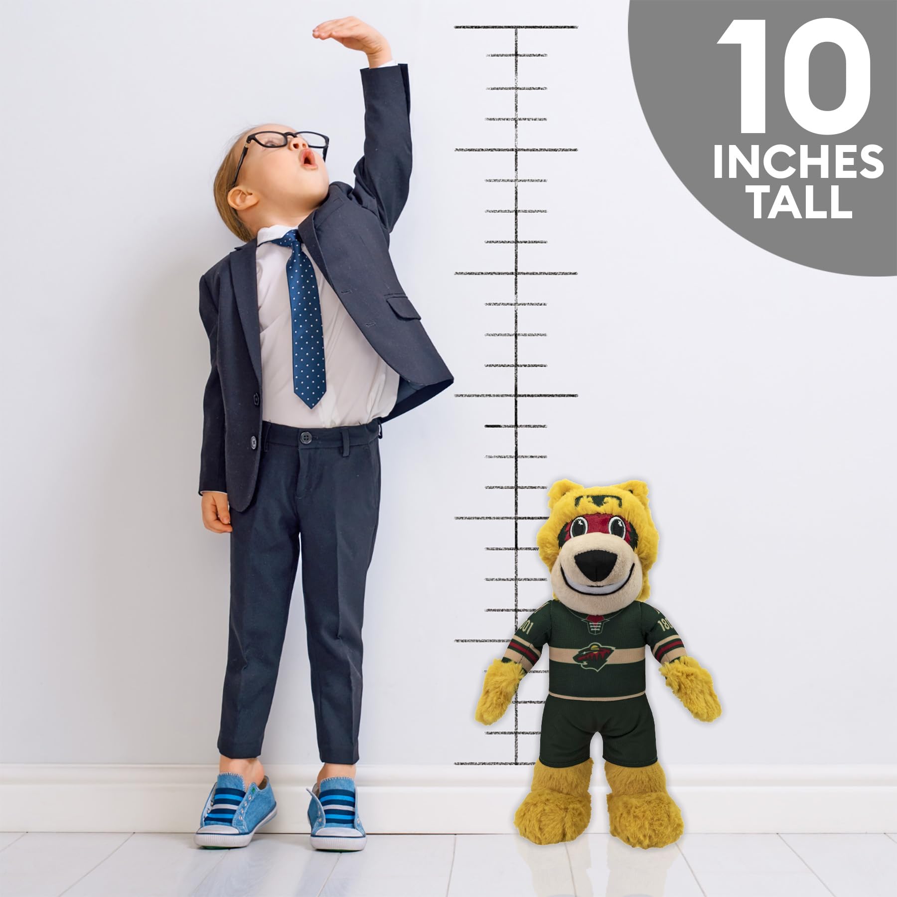 Amazon.com: Bleacher Creatures Minnesota Wild Nordy 10