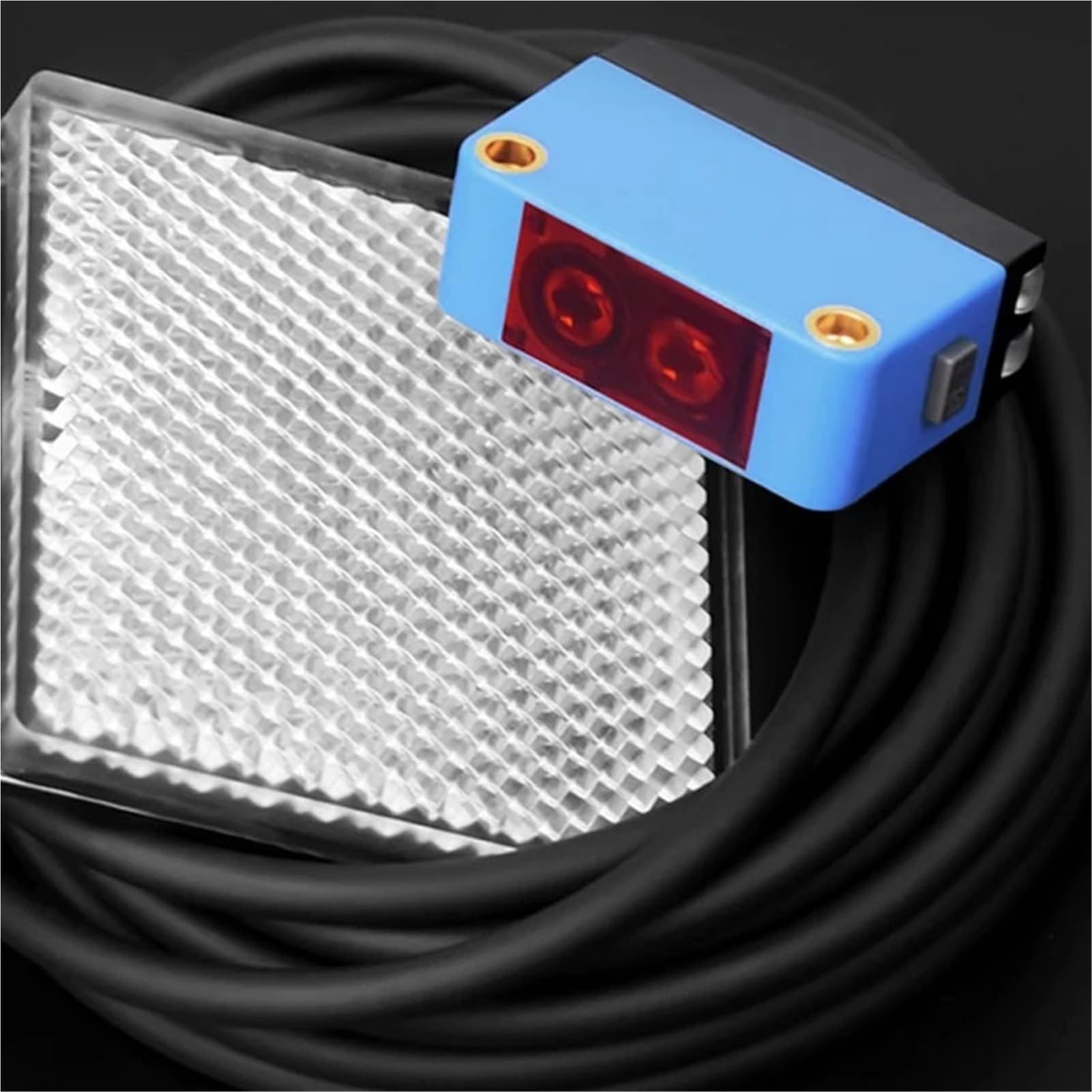 Sensor fotoeléctrico visual Objeto transparente detectado Sensor Anti interferencia de campo magnético