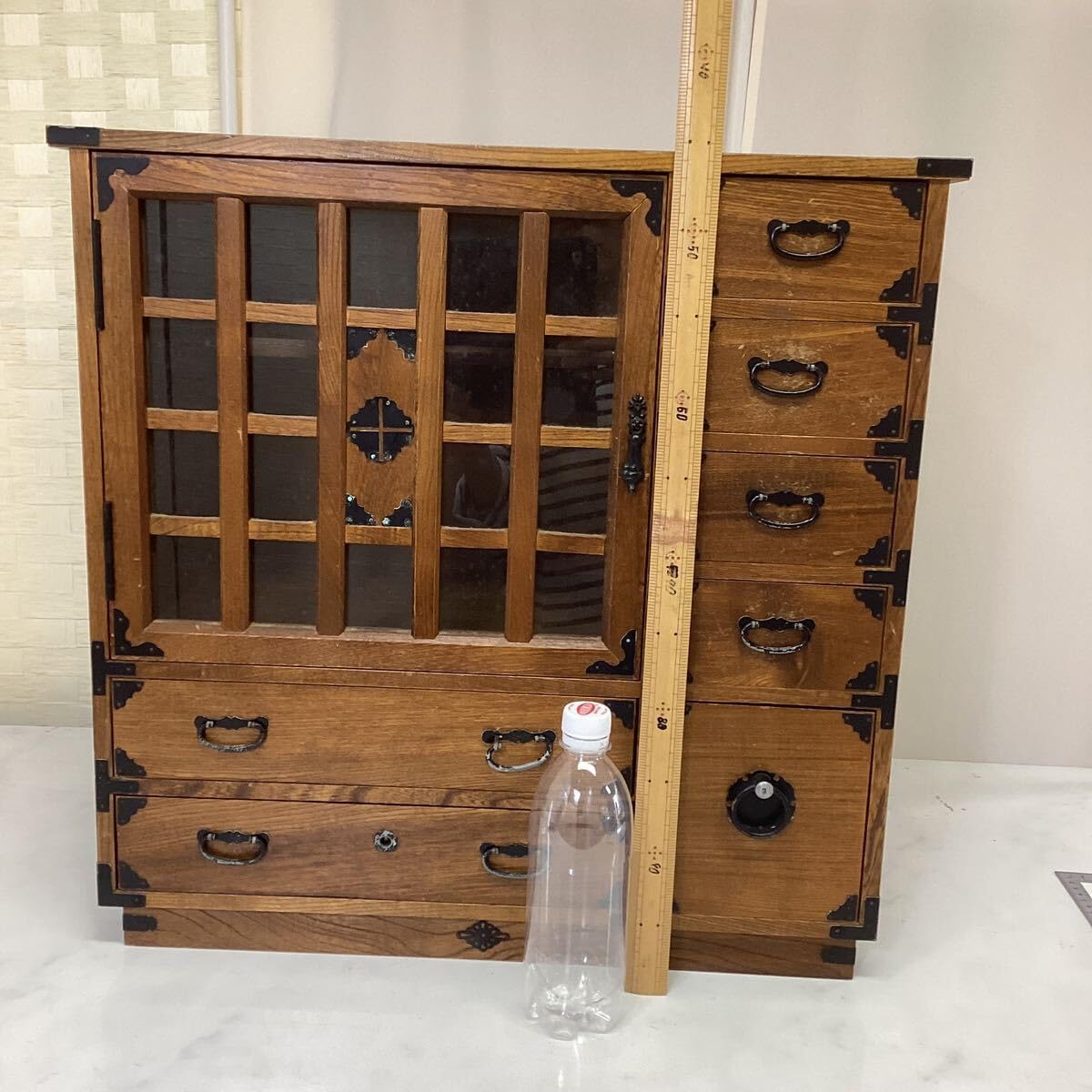 Amazon.co.jp: 時代箪笥民藝箪笥和箪笥古家具小箪笥小棚小
