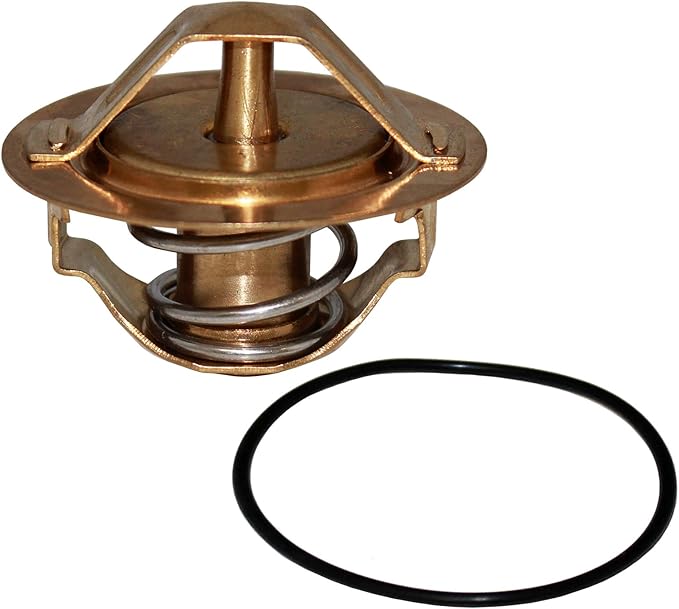 Caltric Thermostat & O Ring Compatible with Honda 19300Mb0003