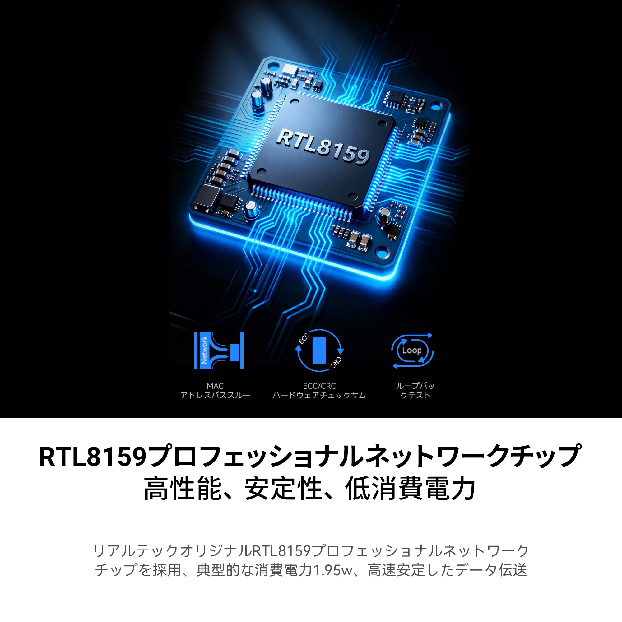 Amazon.co.jp: XikeStor 10Gbps 有線LANアダプター Type-C LAN 10GbE