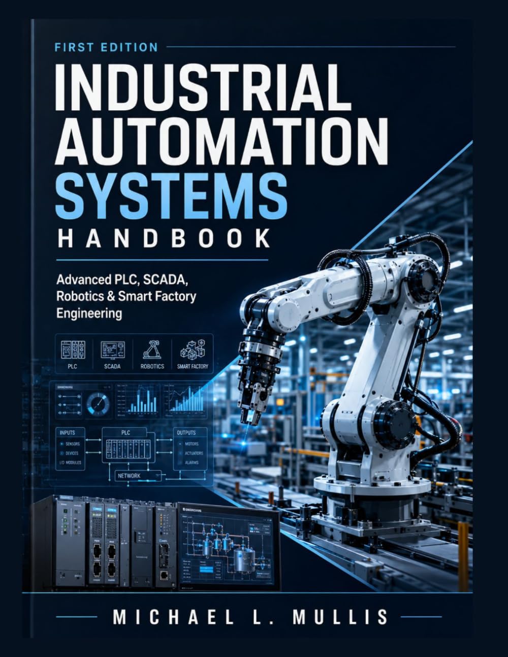 Industrial Automation Systems Handbook: Advanced Plc, Scada, Robotics & Smart Factory Engineering