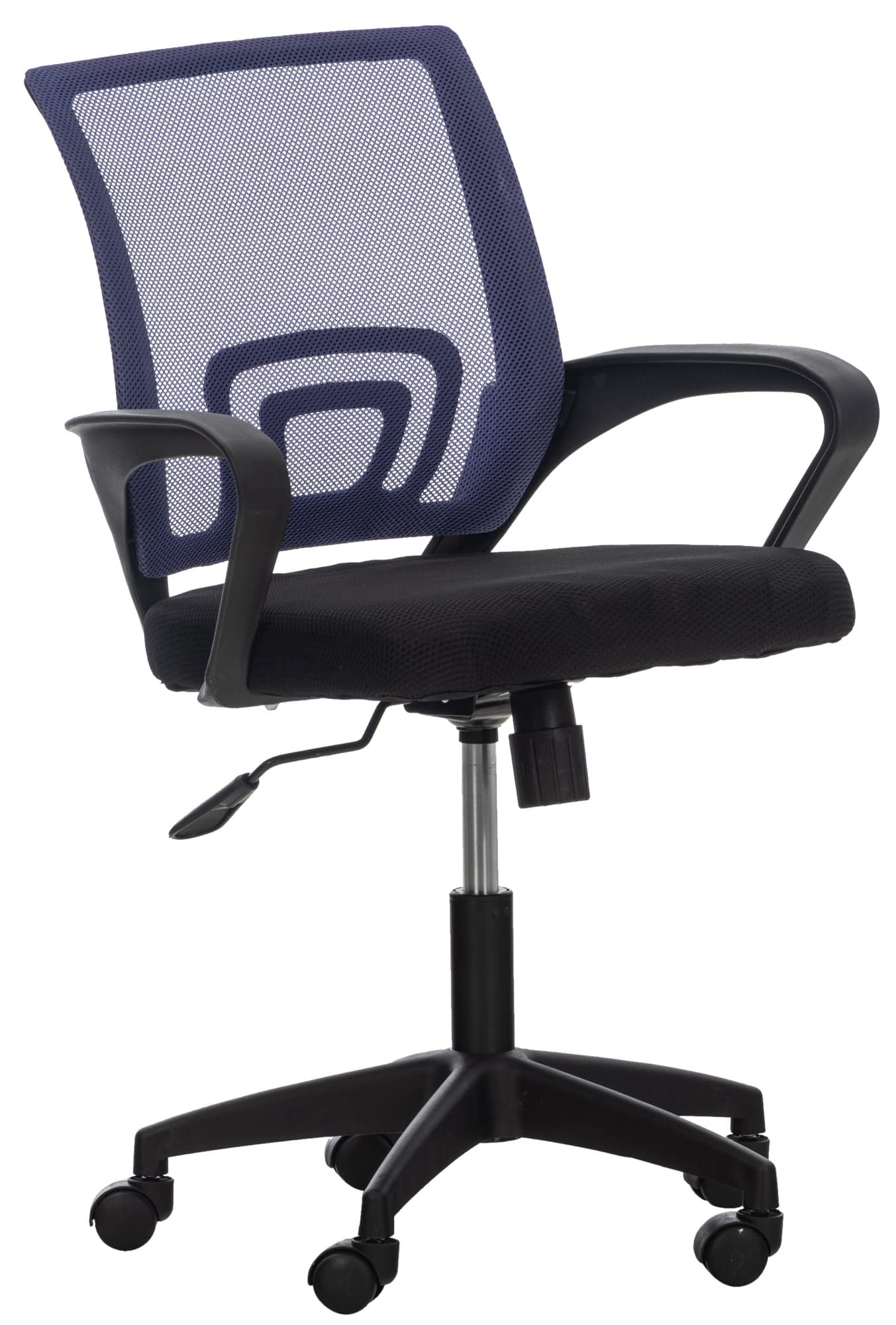 CLP Silla De Oficina Auburn En Malla con Reposabrazos I Silla De Escritorio Giratoria con 5 Ruedas & Marco De Plástico, Color:Violeta