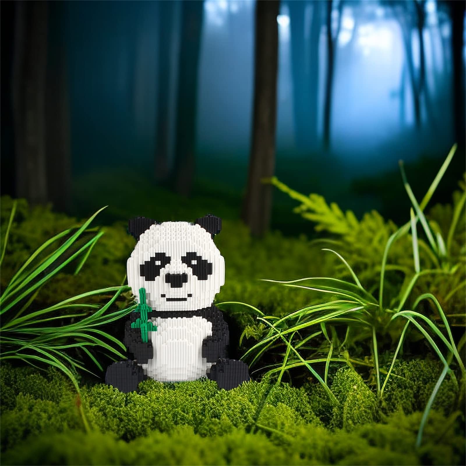 Larcele Panda Sets de Jeux de Construction, 3689 Briques KLJM-02 (Modèle 2840)